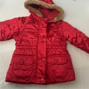 OshKosh B'gosh Vibrant Red Puffer Jacket